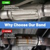 2.5 inch Exhaust Flex Pipe - RP Remarkable Power, 2.5