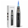 ZQMW Torch Lighter, Butane Lighter, Windproof Adjustable Big Jet Flame