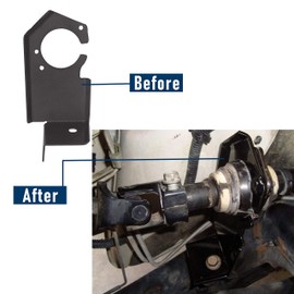 Hooke Road TJ Wrangler Body Lifts 1in Steering Shaft Riser Bracket Compatible with Jeep Wrangler 97-06 TJ with 1" Body Lift