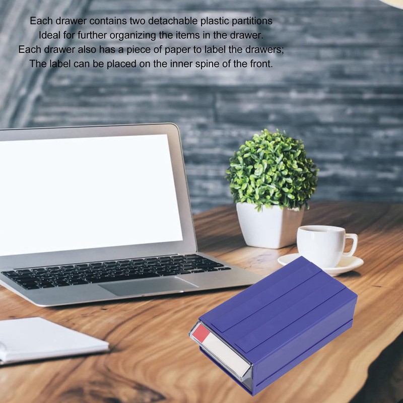 Drawer Type Parts Box Transparent Multifunctional Components Storage Box for