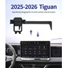 Masergogo Car Phone Holder for 2025-2026 Volkswagen Tiguan, 15-inch Screen