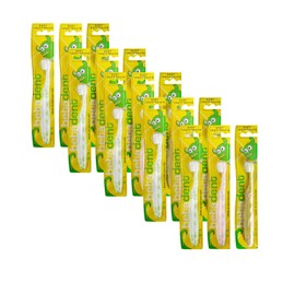 Betadent 15-teiliges Set für Kinderzahnbürsten, extra weich, 0-4 Jahre, weiche Borsten mit abgerundeten Spitzen, geeignet für Kinderzähne, 15 Stück, verschiedene Farben