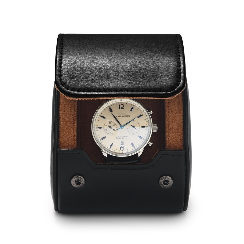Oirlv B01301 Watch Case, PU Leather, Mini, Portable, Luxury Watch