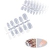 Nail Tips, Short Nail Tips, Polished Nail Tips, Set of