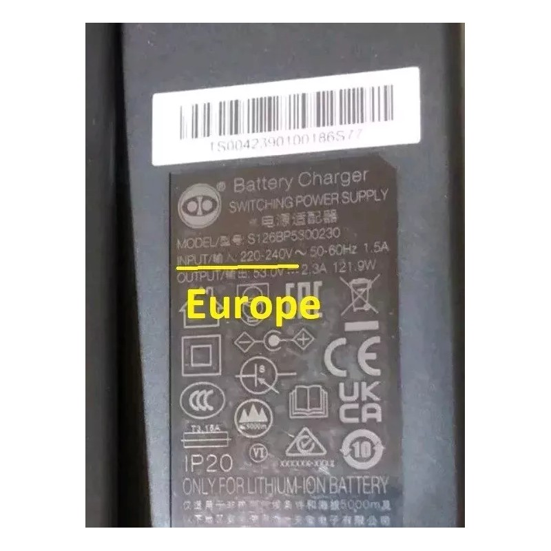 Navee OEM battery Charger For Europe Xiaomi electric scooter 4