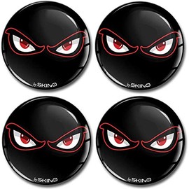 4 x 65mm 3D Stickers for Wheel Center Hub Caps Cover A 4065