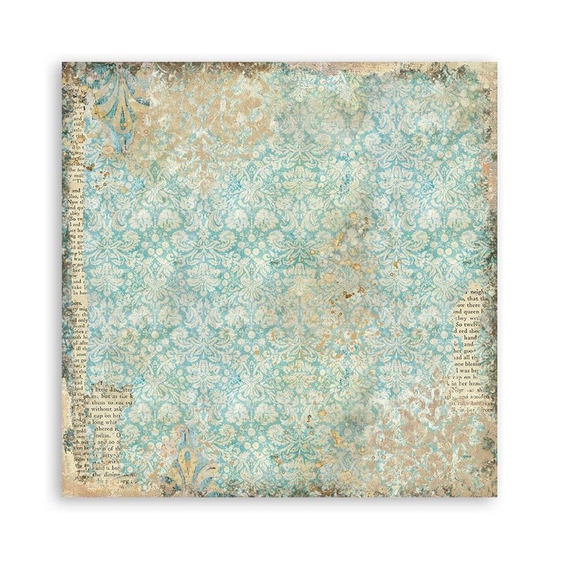 Stamperia International Scrapbooking Pad-Double Face-Sleeping Beauty, Various, 12 x 12