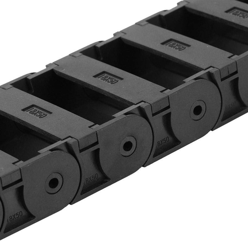 1 Metre R38 Nylon Black Drag Chain, Wire Carrier Drag