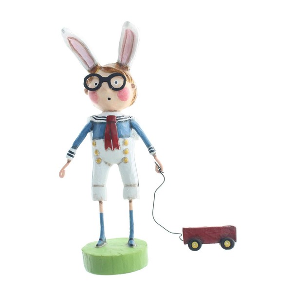 Lori Mitchell Wardy's Wagon Figurine 7"