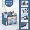SUPEASY Desk Organizer with File Holder, 5 Tier Desktop File