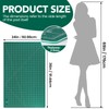 CLOYAN Large Cutting Mat 24"x36", 1 Pack Double-Sided 5-Ply Self