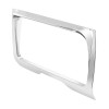 unbra Chrome Radio Trim Bezel Center Stereo Accent For Harley