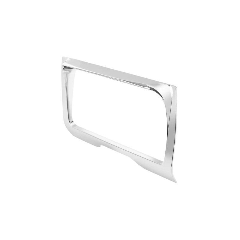 unbra Chrome Radio Trim Bezel Center Stereo Accent For Harley