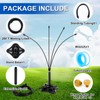 VIHOSE 2 Set Standing Misters for Outside Patio, Portable Stand