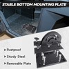 StarknightMT UTV Gun Holder UTV Gun Rack Stand Up Gun