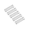 QUARKZMAN Pack of 5 Compression Spring 304 Stainless Steel Spring
