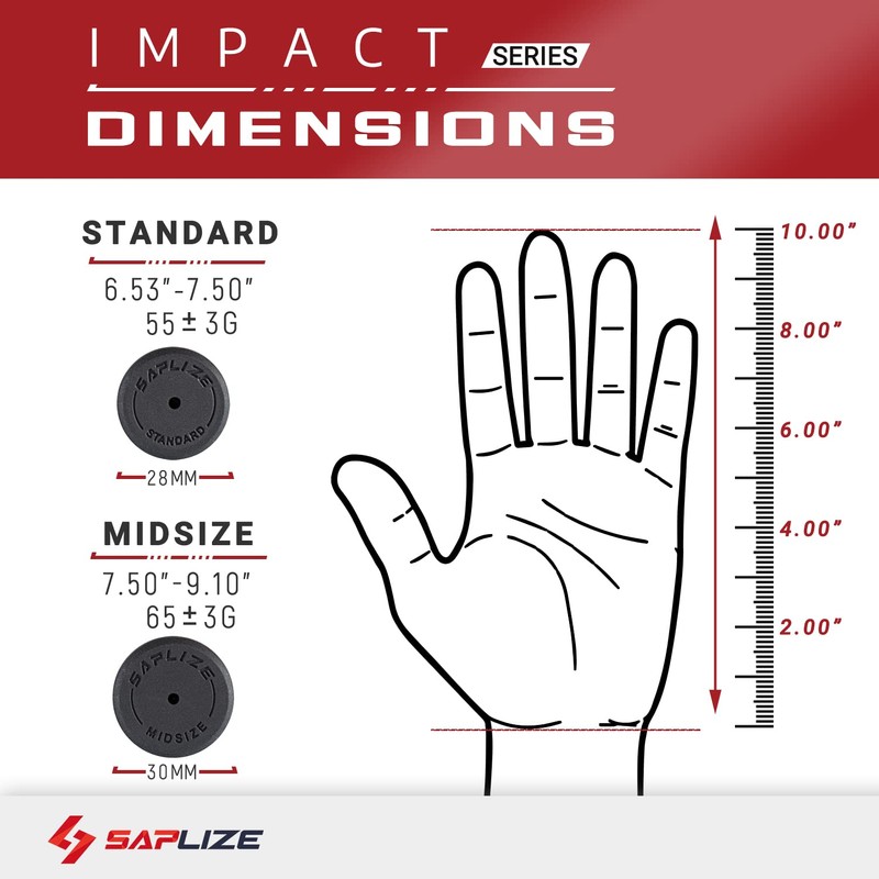 SAPLIZE 13 Golf Grips Medium Multi Compound Hybrid Golf Club