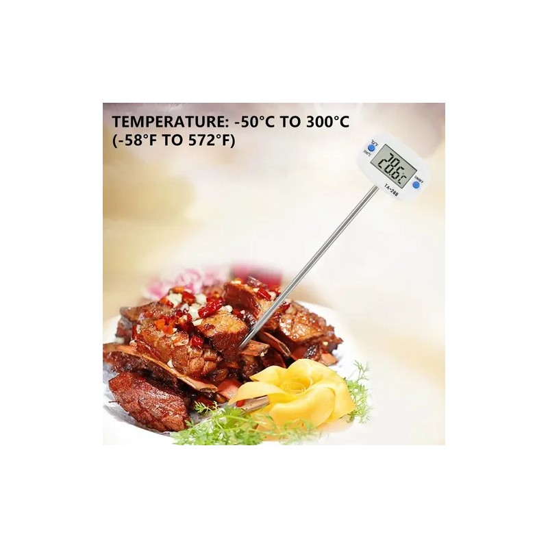 Termometro Digital Ta-288 Sonda Alimentos Cocina Laboratorio