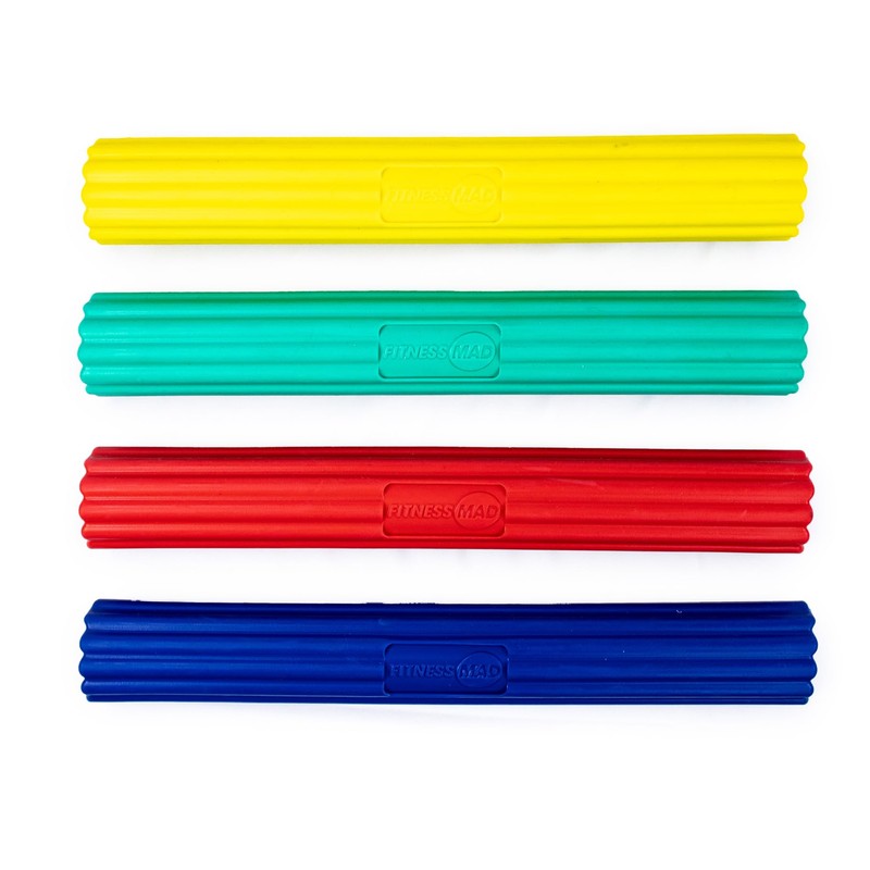 Fitness-Mad Twist & Flex Resistance Bar | Improve Grip &
