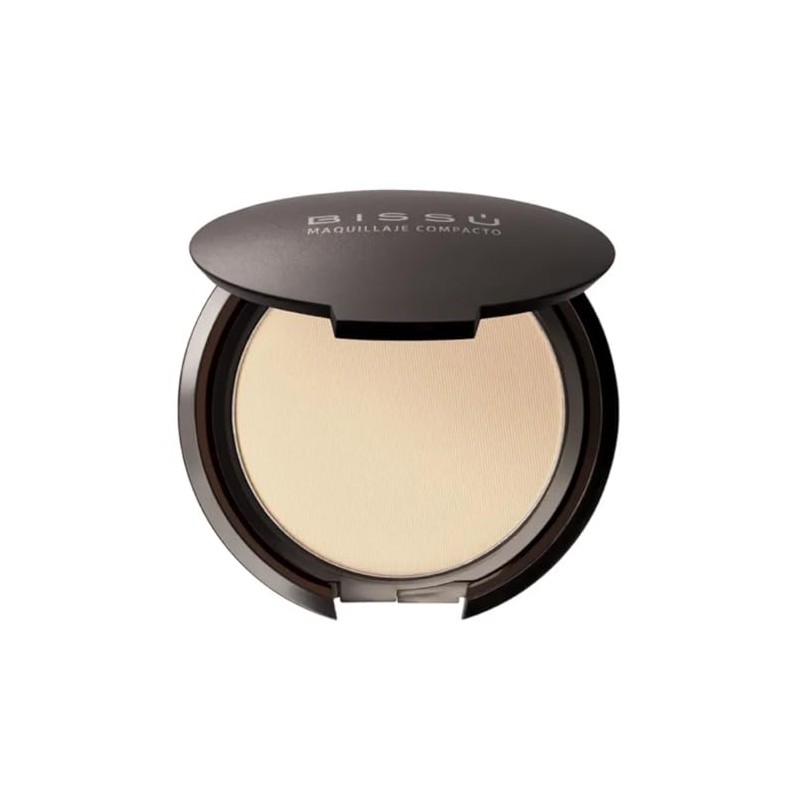 Bissú Maquillaje Compacto, Polvo Mate en 15 Tonos, Sin Aceites,