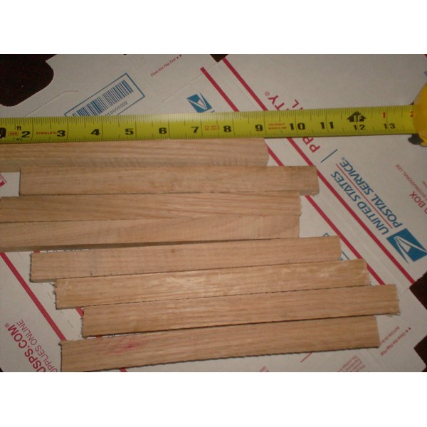 One Pound Kiln Dried American White Oak Sticks for Aging