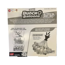 ZURU Bunch O Balloons Rapid Fill, Self-Sealing Water Balloons (265+ Ballons) NIB