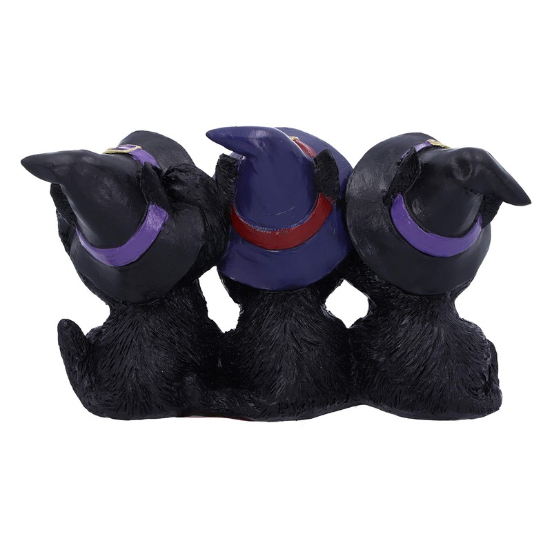 Nemesis Now Three Wise Black Cats See No Hear No