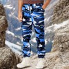 AGCOAH Men's Tiger Stripe Camo Pants Military Pants Cargo Pant