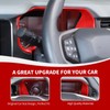 RAZPOY for Bronco Dashboard Panel Trim, Center Control Dash Board