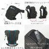 ROUGH & ROAD Motorcycle Combat Holster Olive RR9704 3.3 Liter