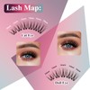 Mayhug Lash Cluster Kit 144 Pcs, 3D Lash Clusters 8-18/D