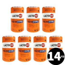 Lactobacillus Lactopit Core Max Raw Lactobacillus Proline Streptococcus Lactobacillus Chong Kun Dang Health Total 14 months supply / 락토핏 코어맥스 생유산균 프롤린 스트렙토코커스 유산균 종근당 건강 총 14개월분
