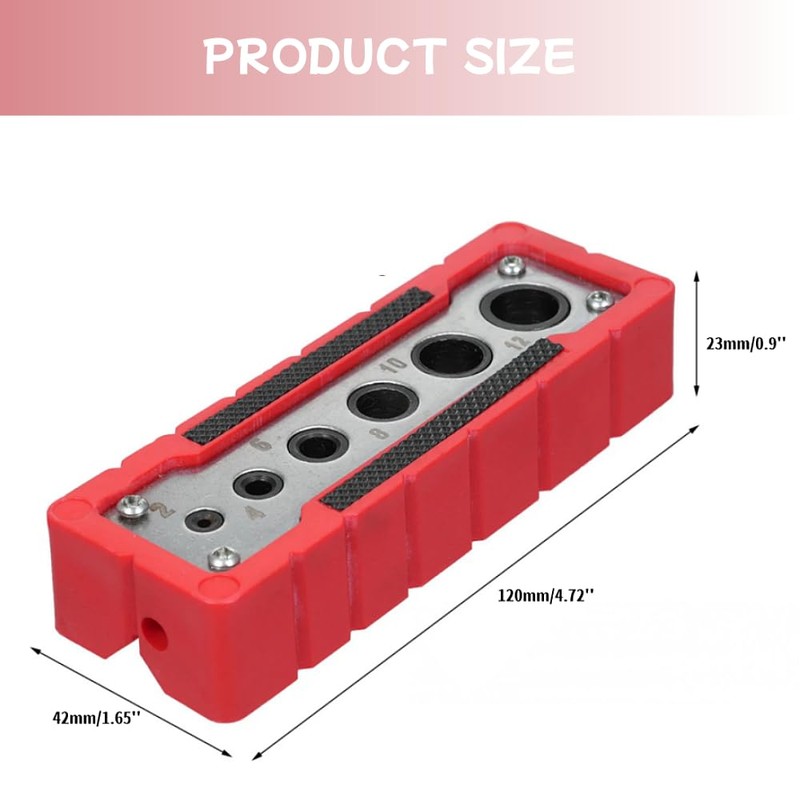 Drill Guide for Carpentry Pocket Hole Drill Bit Guide Wood