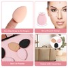 6Pcs Mini Powder Puff, Soft Finger Makeup Puff Mini Makeup