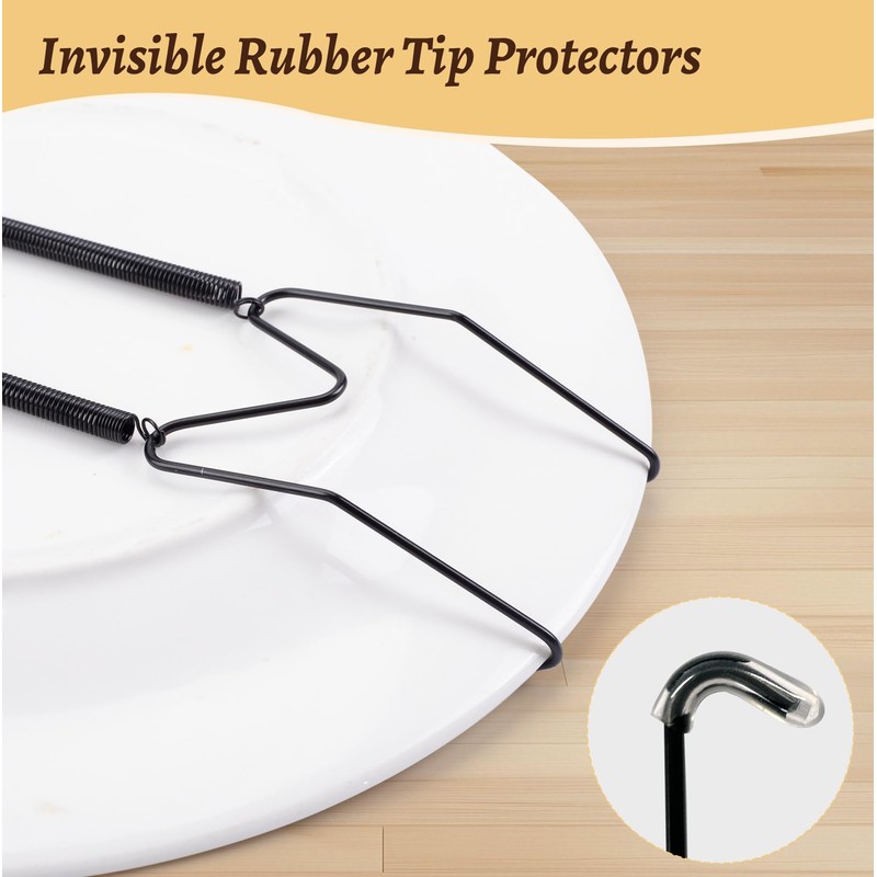 4 Pack Plate Hangers for Wall, Suitable for 8-10 inch