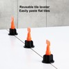 402Pcs Tile Leveler Set Reusable Tiles Leveling System Kit with