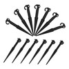 Mikinona 20pcs Heavy Duty Camping Tent Stakes for Secure Anchoring