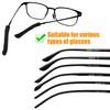 KKUADCEHI 2 Pairs Glasses Ear Cushion Soft Knitting Eye Glasses