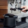 Cafemasy Espresso Coffee Knock Box, ABS Round Coffee Grounds Container