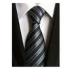 Secdtie Men's Striped Jacquard Woven Silk Tie Formal Suit Necktie