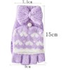 InSomila Girls' Gloves, Elementary School Students, Children, Knitting, Stylish, Solid,