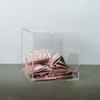 Acrylic Piggy Bank Break to Open Square Money Box for