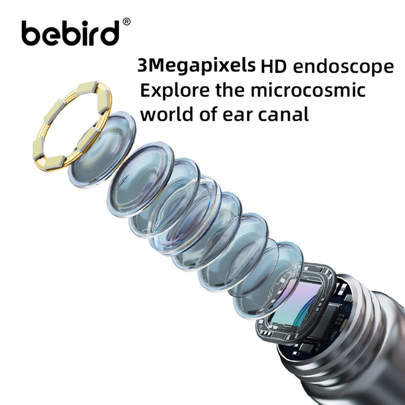 bebird Earpicks Ear Wax Removal Tools with LED Light Visual