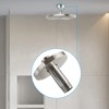 Straight Shower Arm with Flange, Ceiling Mount 3 Inches Rain