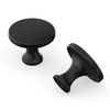 LONTAN 10 Pack Black Door Knobs Drawer Knobs Black Knobs