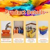 MiraFure BPA Free 2 Compartment Stackable Desk Organizer, Classroom Caddy,