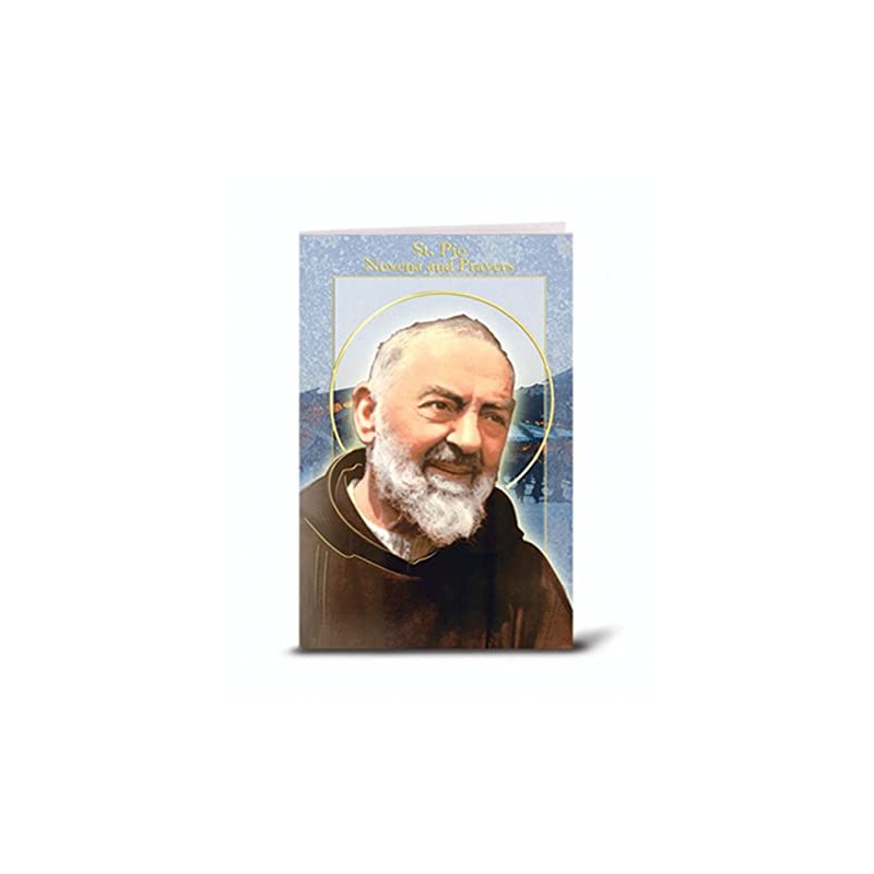 St. Padre Pio Novena Prayer Book, 10-Count Value Pack