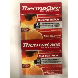 ThermaCare 2X ThermaCare Portable Heat Pad Red (3 Count each) EXP. 7/31/2025
