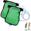 2 Pack Breathable Mesh Catheter Leg Bag Sleeve, Urine Drainage