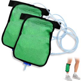 2 Pack Breathable Mesh Catheter Leg Bag Sleeve, Urine Drainage Bag Holder